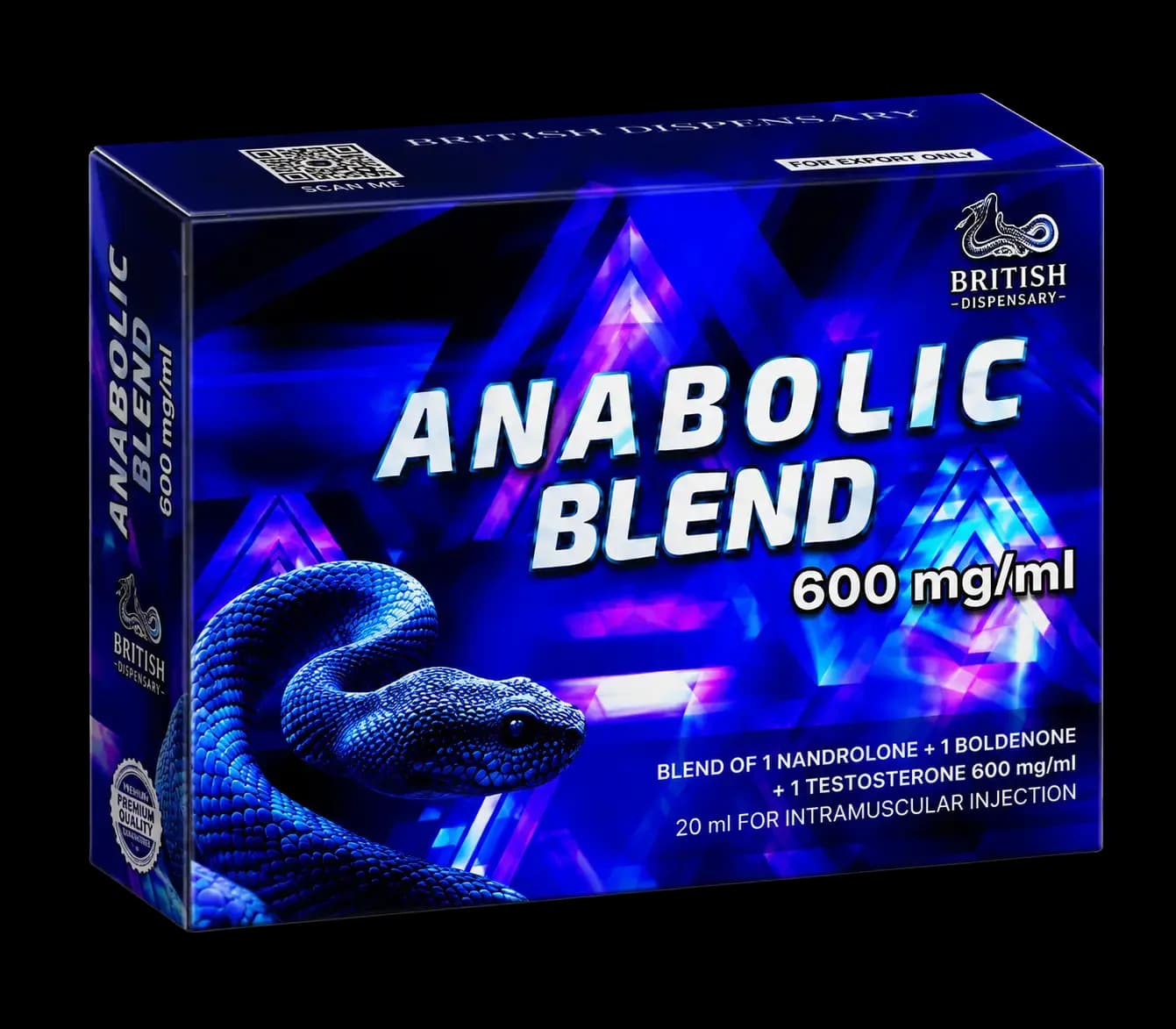 THE BRITISH DISPENSARY Anabolic Blend 600