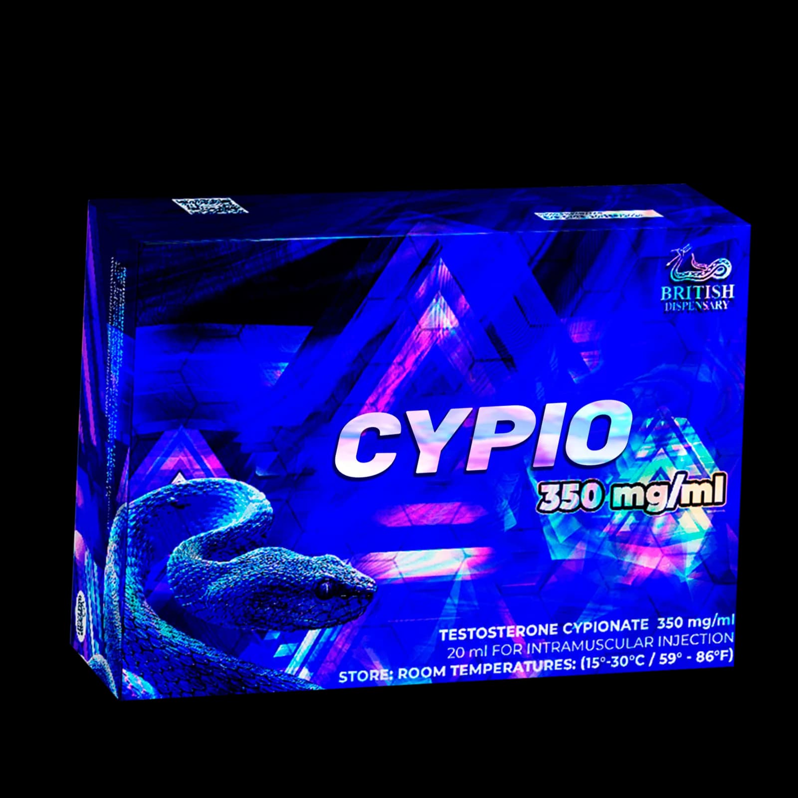 THE BRITISH DISPENSARY Cypio 350
