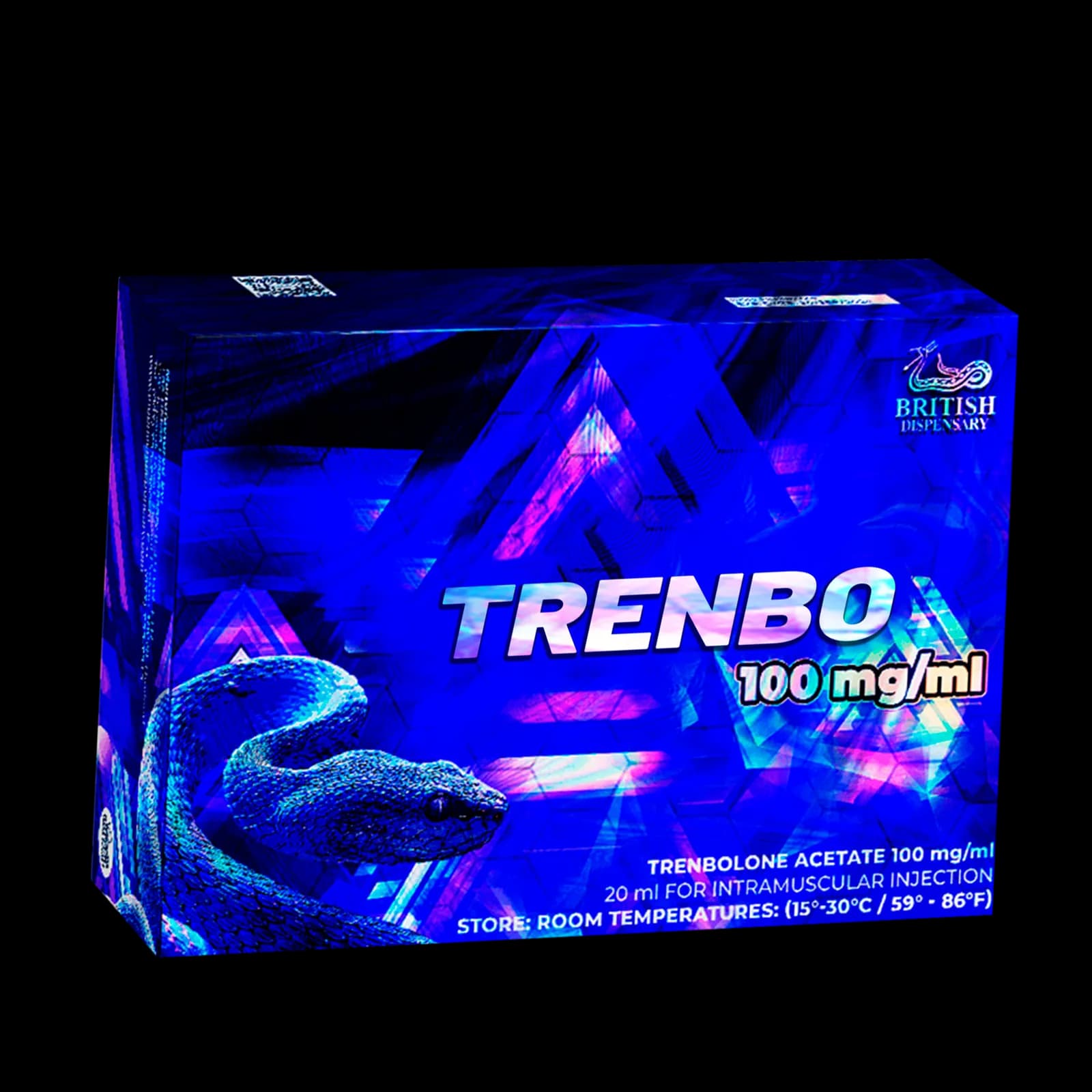 THE BRITISH DISPENSARY Trenbo 100